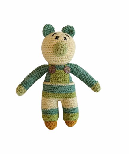 Green Stripe Bear